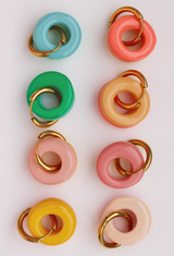 Poppy Reversible Hoops