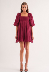 Under The Mistletoe Mini Dress