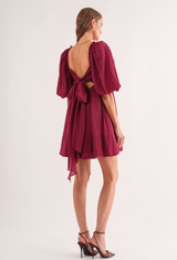 Under The Mistletoe Mini Dress