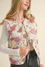 Country Cottage Quilted Vest