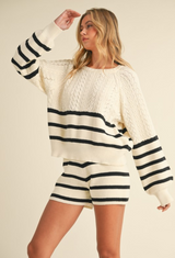 Stars Hollow Knit Shorts