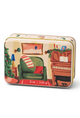 Holiday 5 oz. Candle Tin - Pomegranate Spruce
