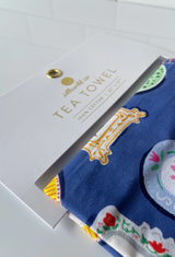 Dinner Plates Tea Towel