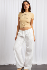 Angel Eyelet Pants