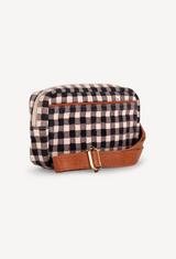 Block Print Belt Bag In Ink