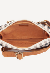 Block Print Belt Bag In Ink