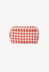 Block Print Belt Bag In Tomato