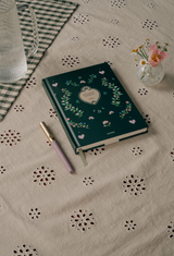 Pressed Flowers Wellness Journal