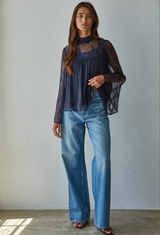Midnight Lace Top