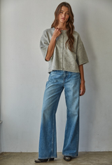 Kelsey Gray Cardigan Top