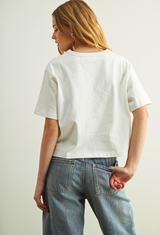 Back To The Basics White Tee