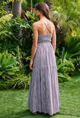 Teddy Gingham Midi Dress