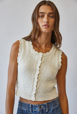 Marshmallow Cream Top