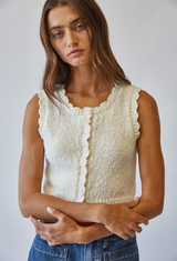 Marshmallow Cream Top