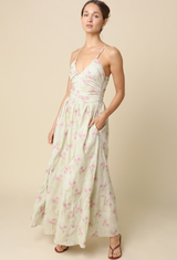 Bloom Embroidered Maxi Dress