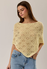 Buttercup Poncho Top