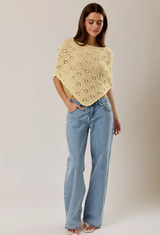 Buttercup Poncho Top