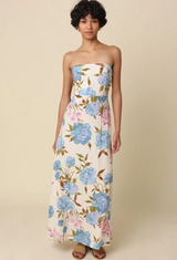 Tropical Floral Maxi Dress