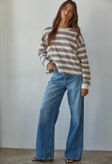 Blue Ridge Striped Top