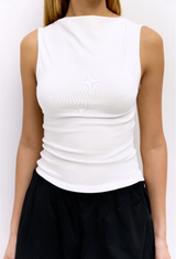 The Marigold White Top