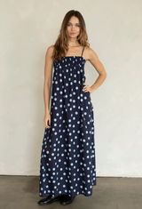 Midnight Blues Maxi Dress
