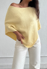 Amalfi Lemon Poncho