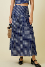 Nautical Navy Skirt