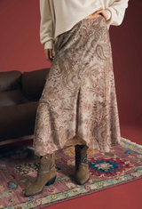 Bohemian Paisley Skirt