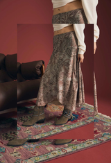 Bohemian Paisley Skirt