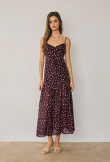 Merlot Midi Dress