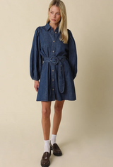 Indigo Denim Dress