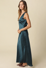 The Sirena Satin Dress