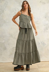 Gingham Gardens Top