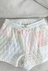 Quilted Pastel Shorts