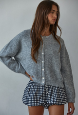 The Boston Gray Cardigan