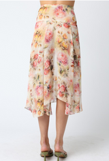 Rose Gardens Midi Skirt