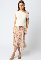 Rose Gardens Midi Skirt
