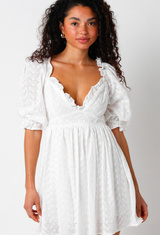 Floating On A Cloud Mini Dress