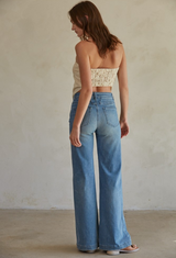 Pretty In Patchwork Tube Top