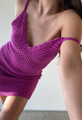 Beach Berry Mini Dress