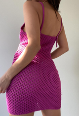 Beach Berry Mini Dress