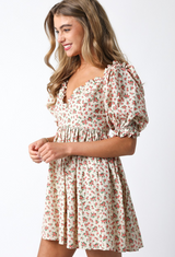 August Bloom Mini Dress