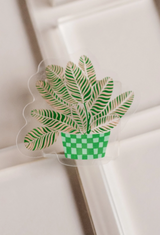 Calathea Transparent Sticker