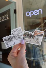 Historic Downtown Apex Sticker