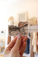 Historic Downtown Apex Sticker