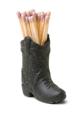 Cowboy Boot Match Holder - Black