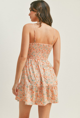 Orange Blossom Mini Dress