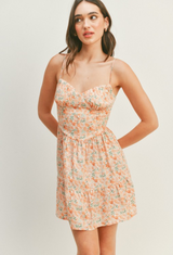 Orange Blossom Mini Dress