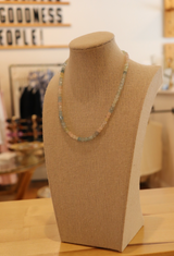Cotton Candy Beaded Necklace
