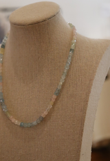 Cotton Candy Beaded Necklace